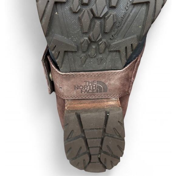 North Face Women’s Heat Seeker Brown Suede Leather Rubber Winter Boots US 9.5 - Picture 8 of 8